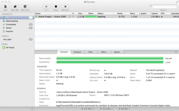 for mac instal BitTorrent Pro 7.11.0.46829