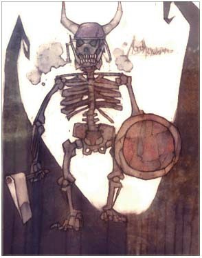 Skeletal damage from attempted hanging